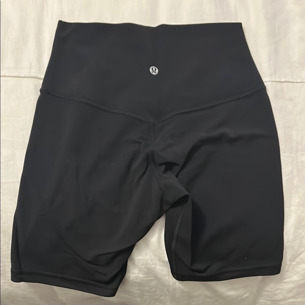 lululemon athletica Align Black Bike Shorts 8”